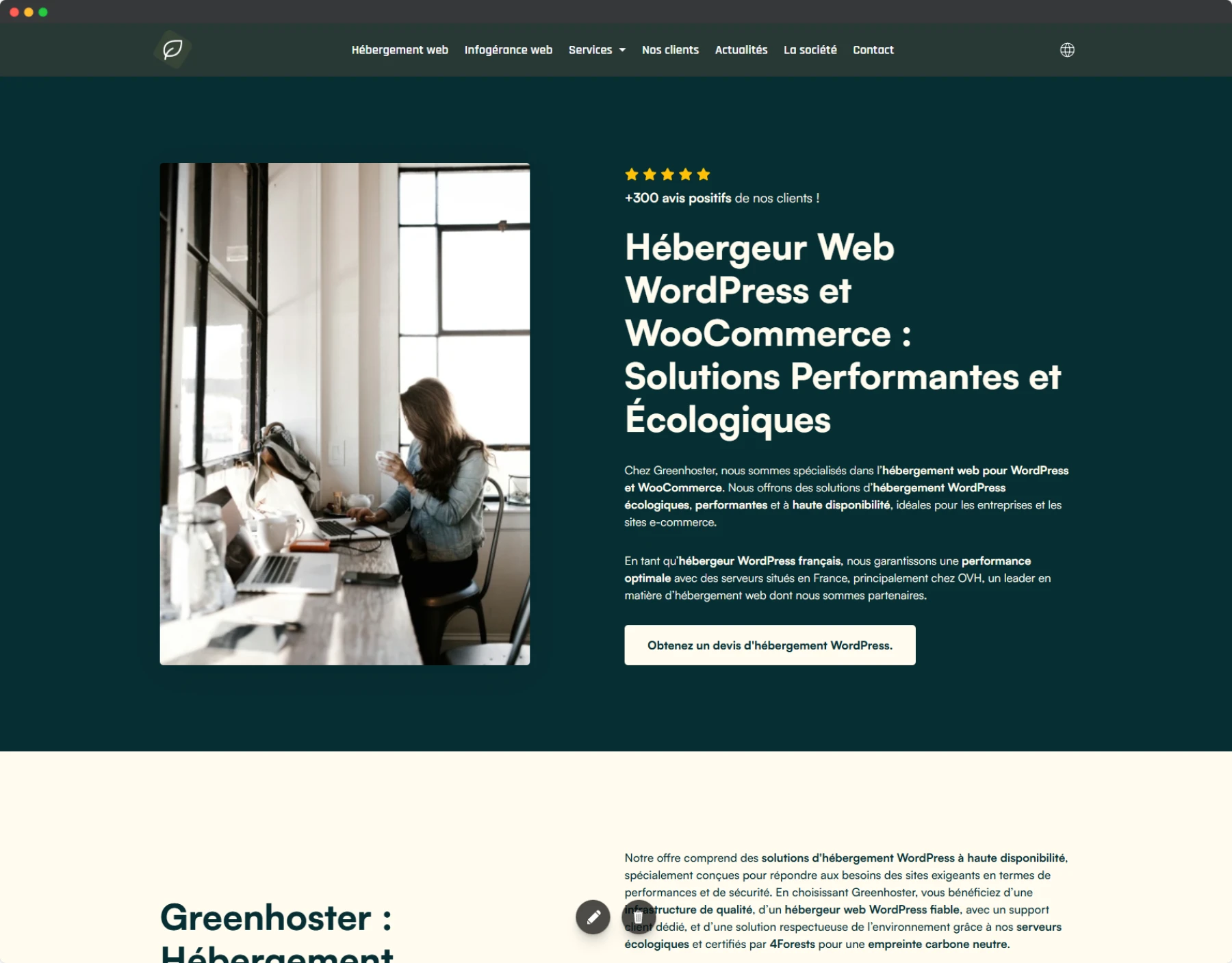 Hébergeur Web écologique et Infogérant Système