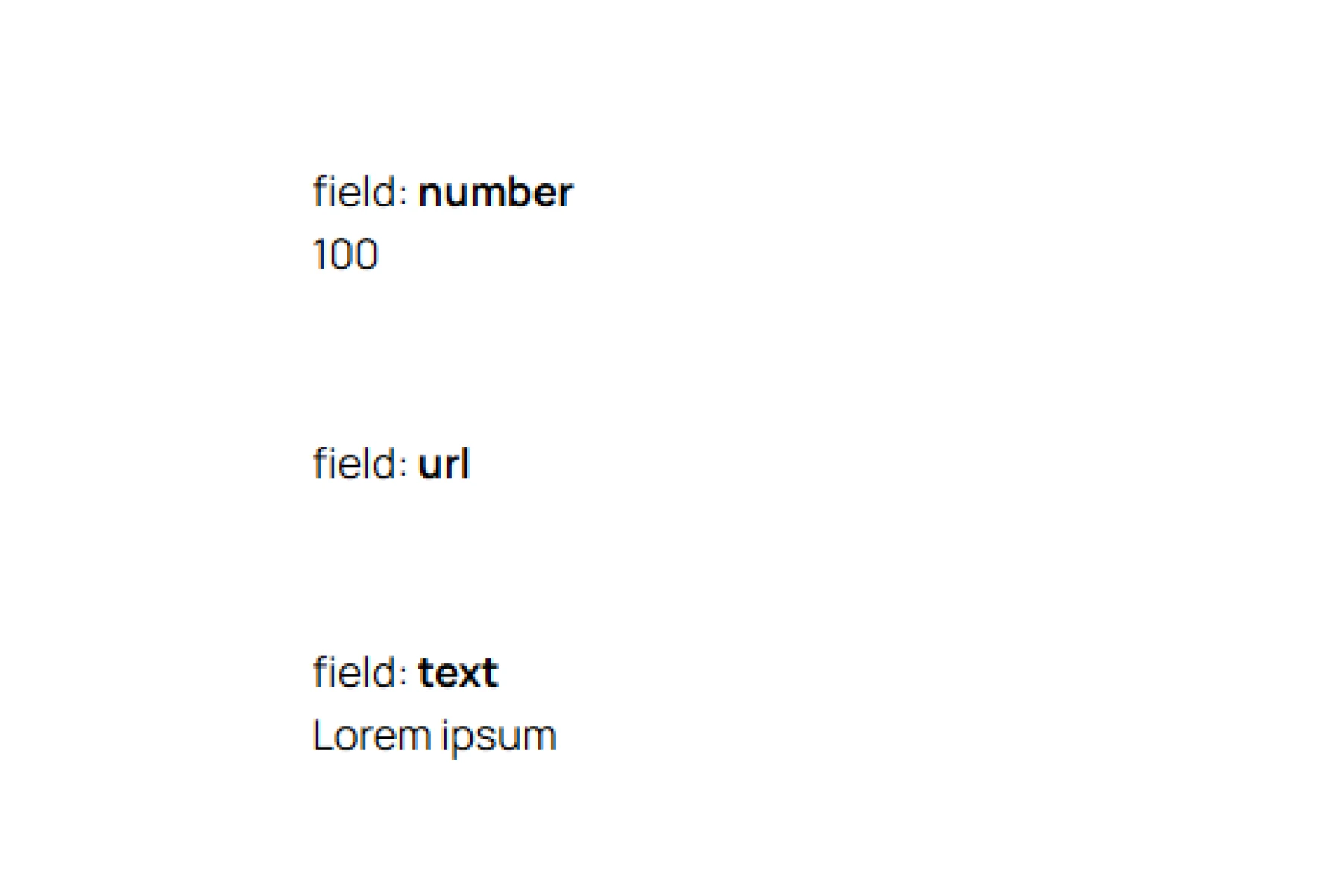 Custom Fields